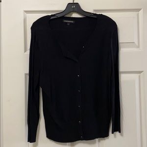 Black cardigan